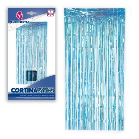 Cortina-Flecos-azul-celeste-brillantes-2x1-metro-8433584527632-22501