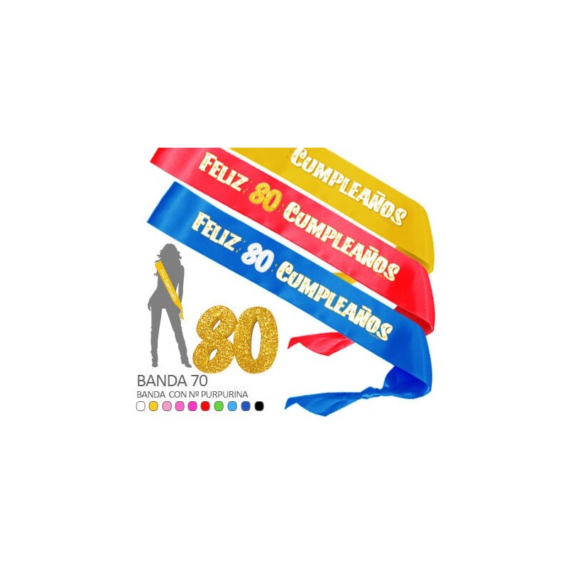 Banda 80 cumpleaños fiesta