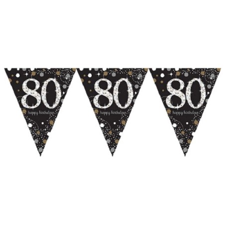 Banderin-80-cumpleanos-oro-y-negro-2