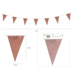 Banderin-triangular-oro-rosa-10-mt-8434077310212-31021