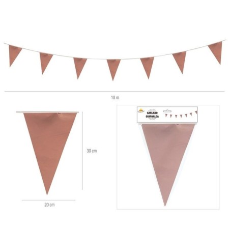 Banderin-triangular-oro-rosa-10-mt-8434077310212-31021