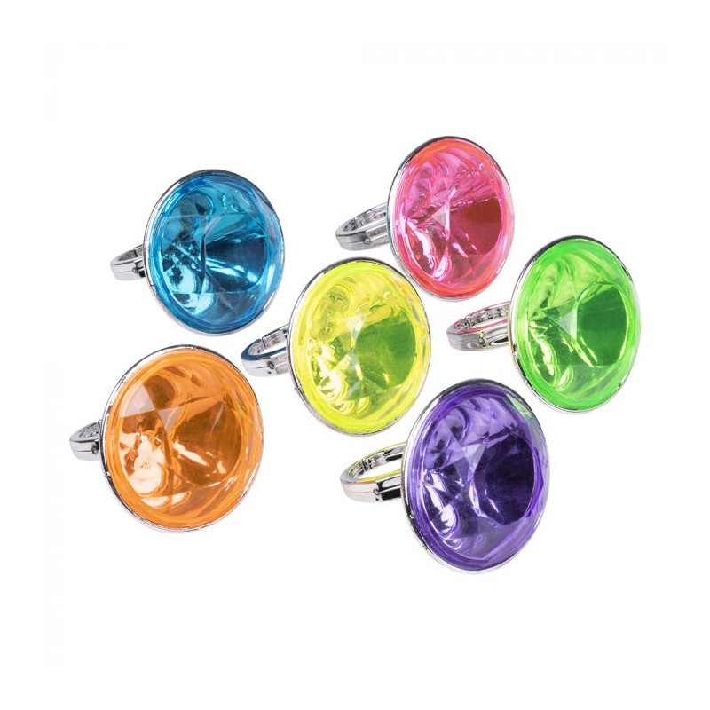 Anillos 6 uds articulos piñatas
