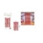 Cortinacoracion corazones rojos 1x2 metros