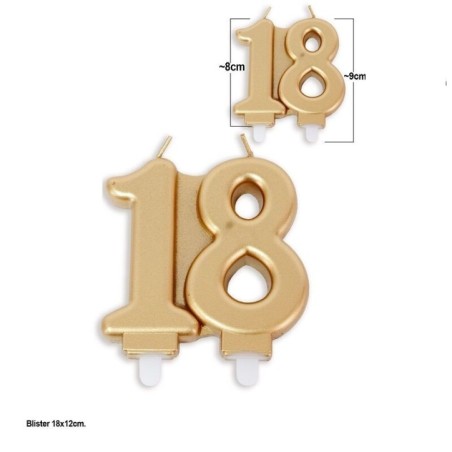 Vela-numero-18-junta-en-oro-8-cm-8435127614588-61458