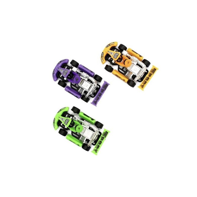 Jueguete piñatas coche F1 cuerda 1 ud