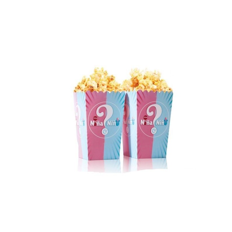 Caja palomitas revelacion sexo 6 uds