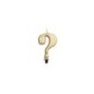 Vela oro simbolo ? 7 cm