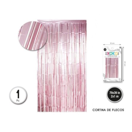 Cortina-flecos-rosa-mate-1x2-metros-8433584575473-57547