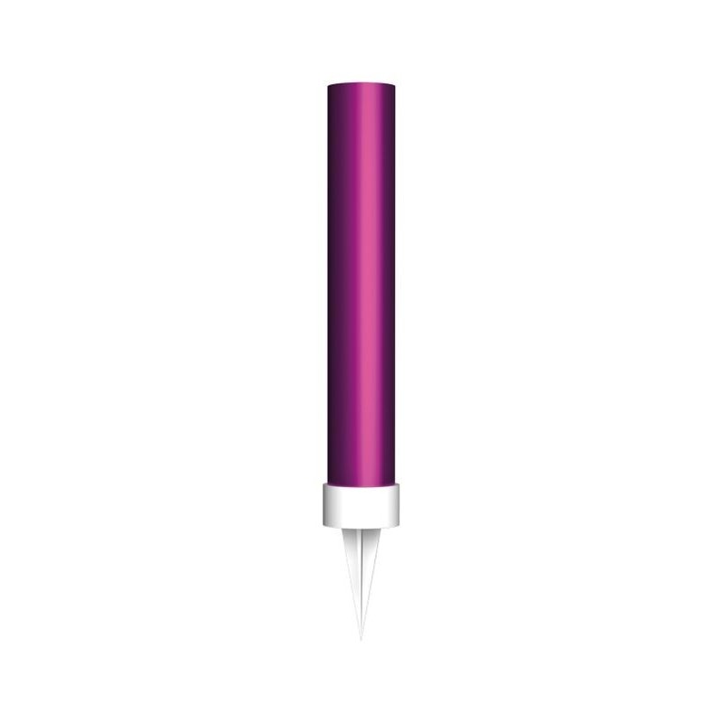 Vela bengala Rosa tarta 9,5 CM 2 uds