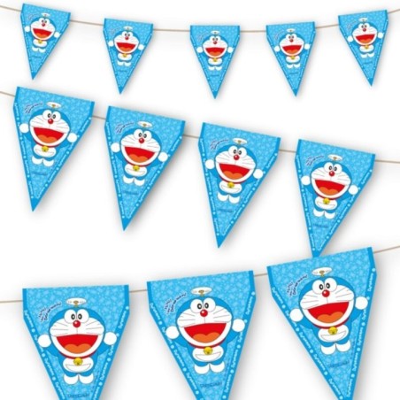 Banderin-Doraemon-triangular-3-metros-8435743001212-BS10122