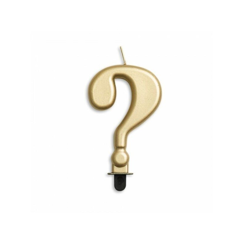Vela oro simbolo ? 7 cm