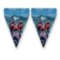 Banderin triangular decoracion Moto GP 3 metros
