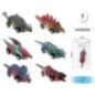 Dinosaurio ruedas piñatas 1 Ud
