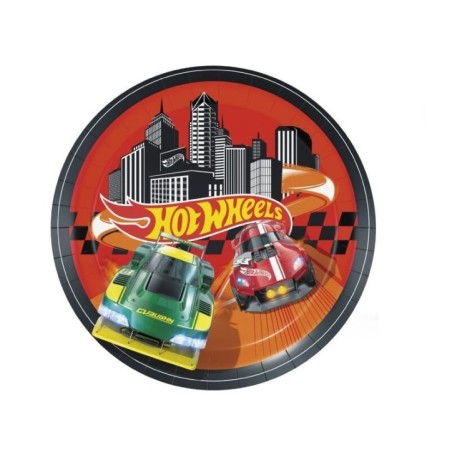 Platos-Hot-Wheels-8-uds-de-23-cm-cumpleanos-8435743002646-BS10287