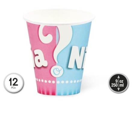 Vasos-revelacion-sexo-bebe-12-uds-8433584576418-57641