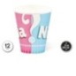 Vasos revelacion sexo bebe 12 uds