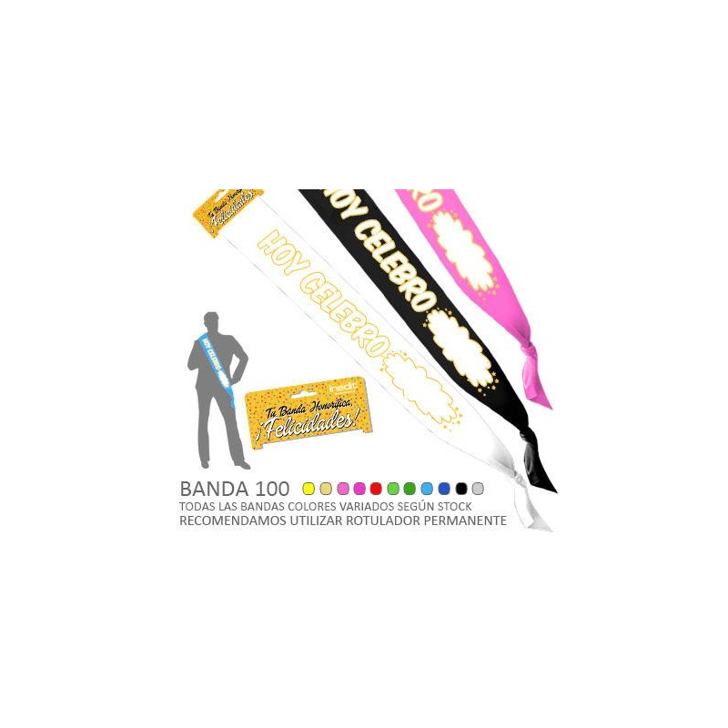 Banda hoy celebro personalizable