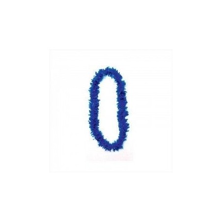 Collar papel unicolor 6,50 cm azul