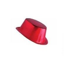Chistera metalizada roja