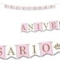Guirnalda feliz aniversario 3 metros