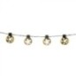 Guirnalda luces bola dorada 140 cm