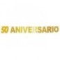Guirnalda 50 aniversario oro