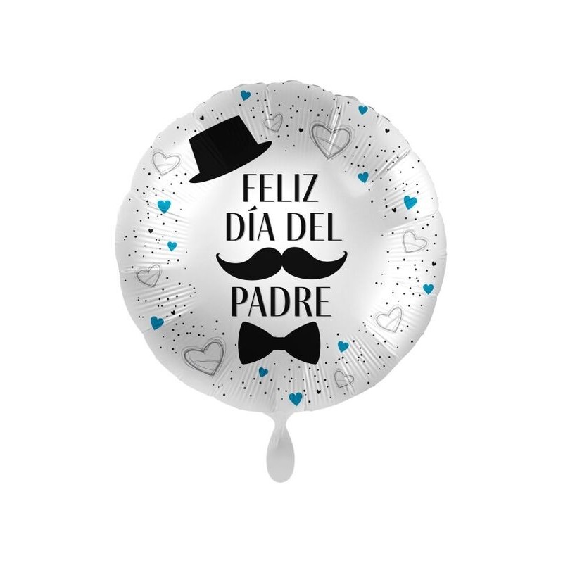 Globo feliz dial padre foil 43 cm helio o aire