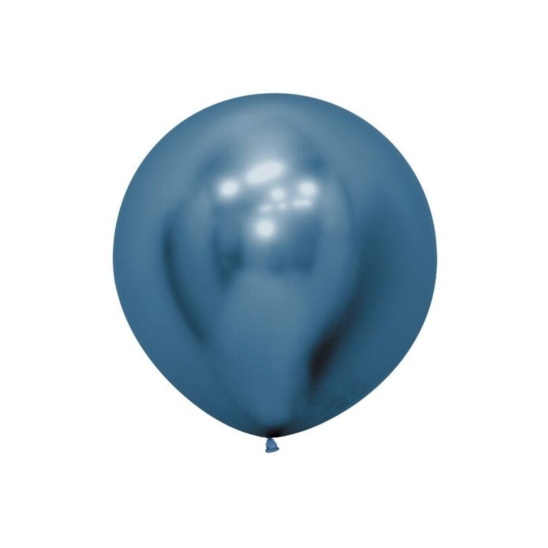 Globo Reflex azul 10 uds 60 cm sempertex r27
