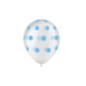 Globos transparentes lunares azules 8 uds 30 cm