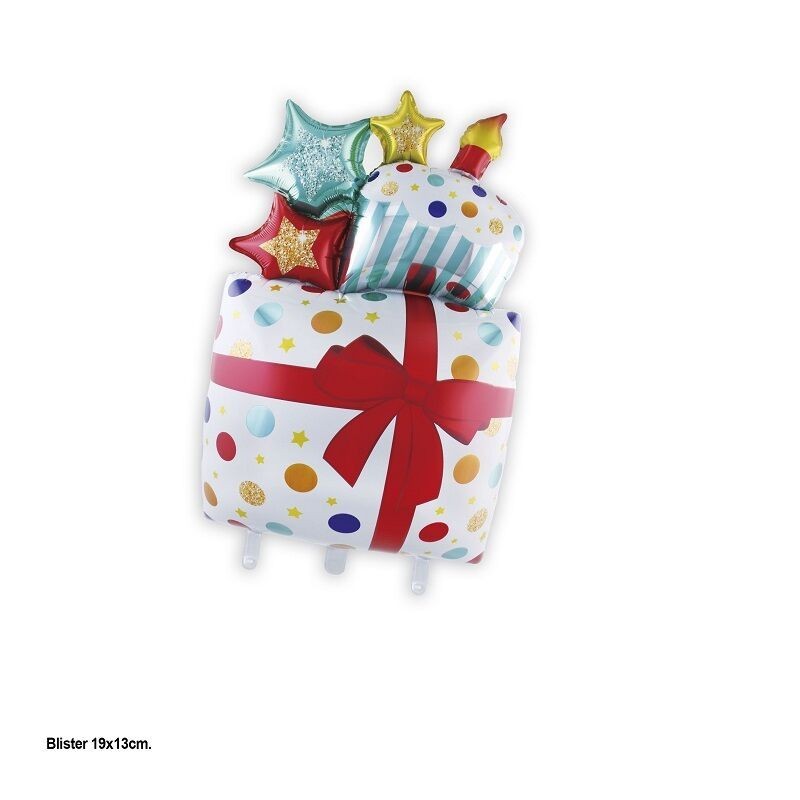 Globo caja regalo 107 cm