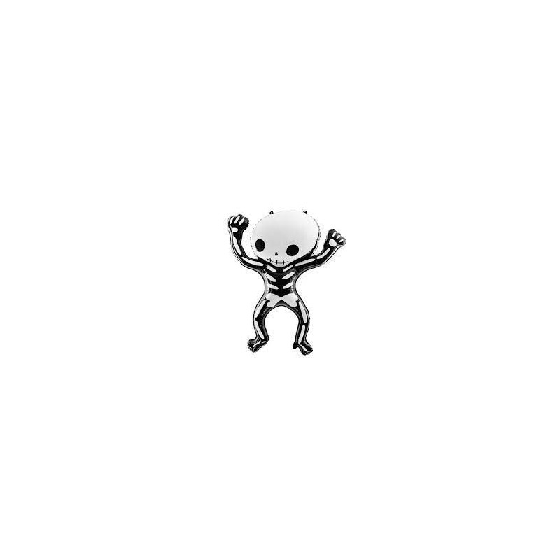 Globo esqueleto foil 80x100 cm