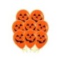 Globos naranja calabaza 12 uds 30 cm