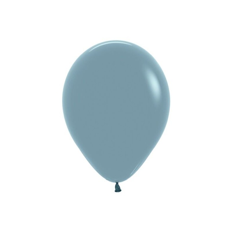 Globo Sempertex Pastel Dusk Azul 100 uds 12,5 cm
