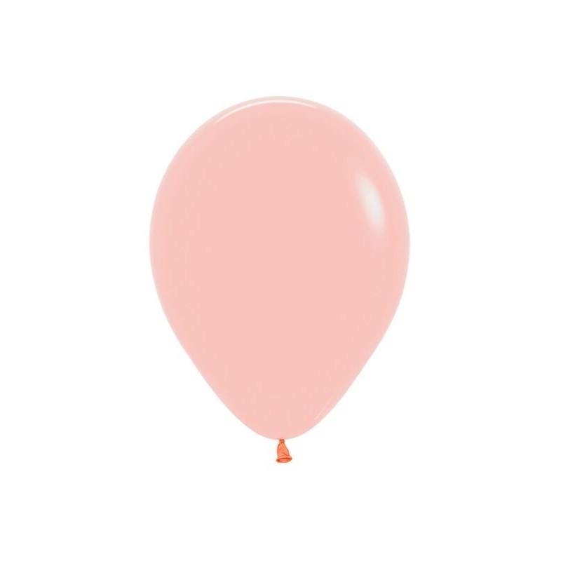 Globo Sempertex Pastel Dusk Crema 100 uds 12,5 cm