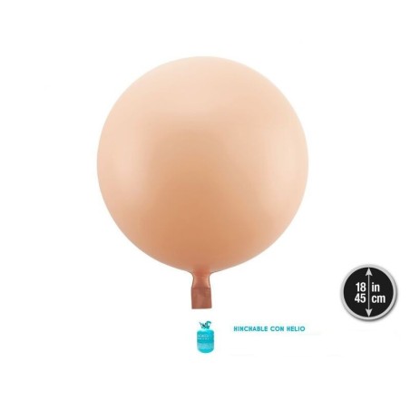 Globo-Burbuja-melocoton-45-cm-helio-o-aire-8433584585137-58513
