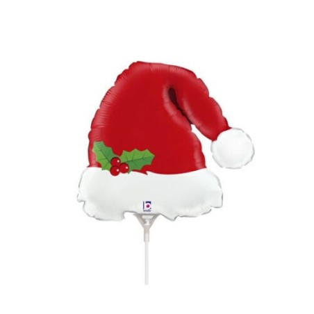 Globo-mini-gorro-de-papa-noel-30-cm-30625192330-GR-19233-B10