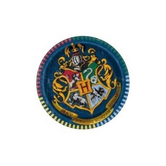 Platos Harry Potter 18 cm originales 8 uds