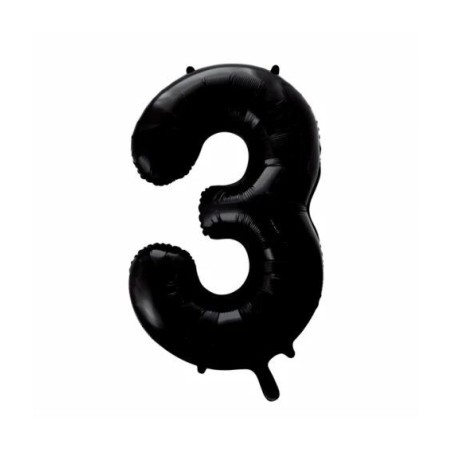 Globo-helio-numero-3-negro-86-cm-foil-5712735006800-2396801