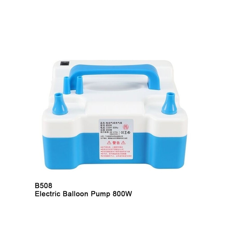 Inflador electrico globos 800 w