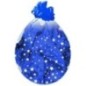 Globo Sempertex 18" 45 cm tranparente estrellas 6 uds