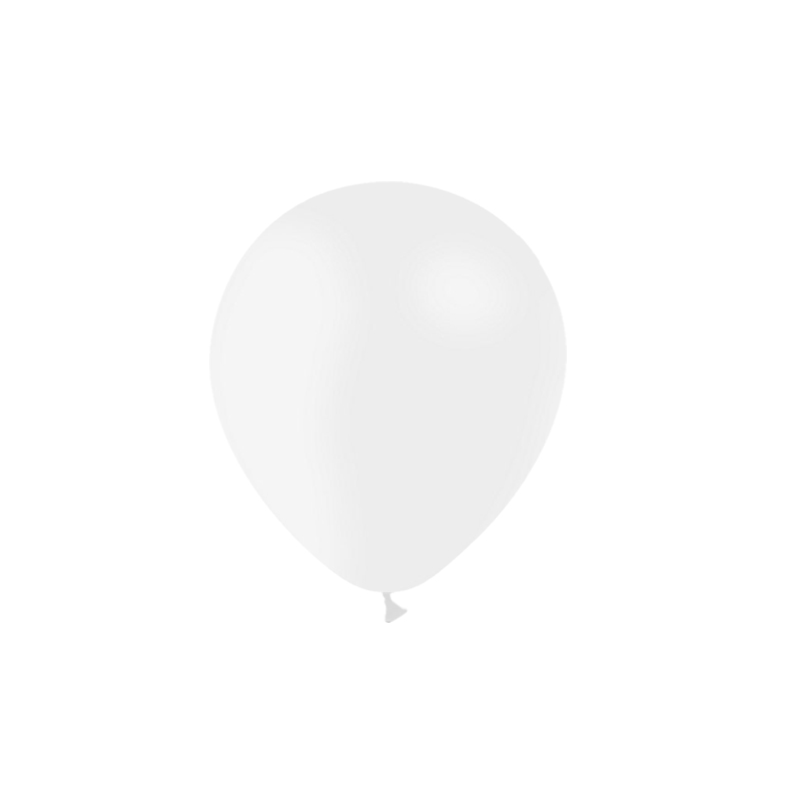 Globos Blancos 50 uds 30 cm Ballonia