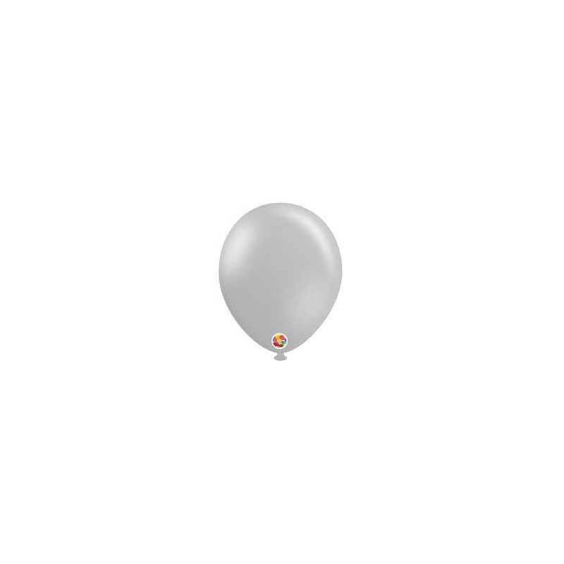 Globos gris 50 uds 30 cm Ballonia