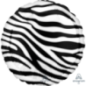Globo zebra helio o aire 45 cm