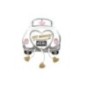 Globo Foil Coche Just Married 58x79