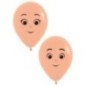 Globos Caras figuras con globos 12 uds 30 cm