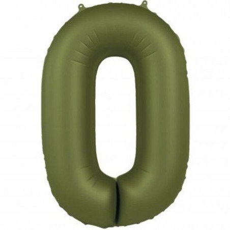 Globo-Numero-en-Verde-Oliva-86-cm-8714572104203-FC10420