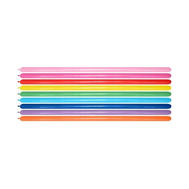 Globos modelar 360 sempertex surtido colores 20 uds
