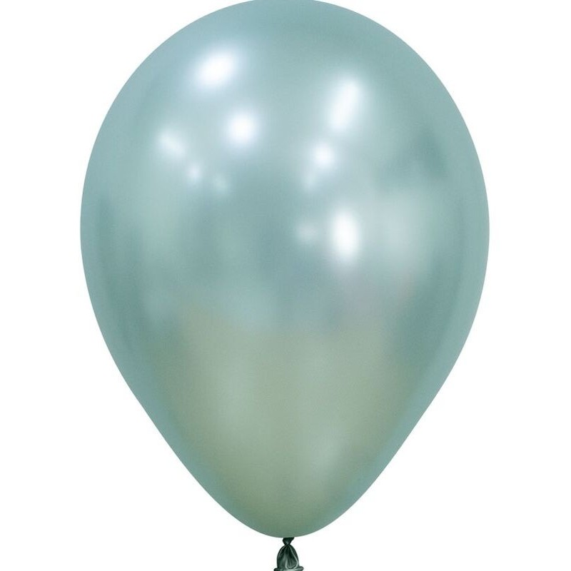 Globo Verde Menta 12 ud R12 30 cm Sempertex