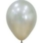 Globo Silk Perla Crema 12 ud R12 30 cm Sempertex