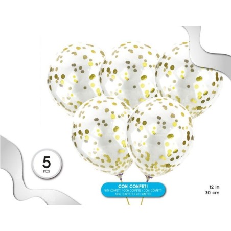 Globos-latex-transparentes-con-confeti-oro-5-uds-30-cm-8433584531431-53143